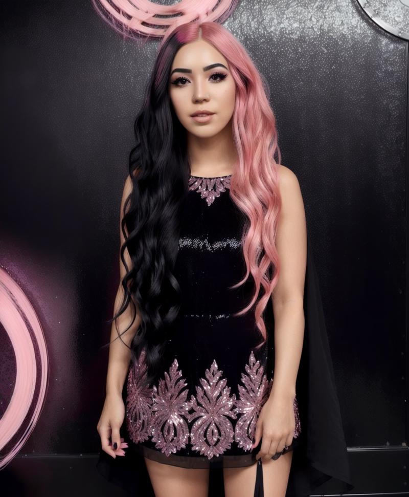 26454-3405174007-an award winning full body photograph of a seductive (hlfcol haired girl with black and pink hair), Sequined dress dress, hyper.png